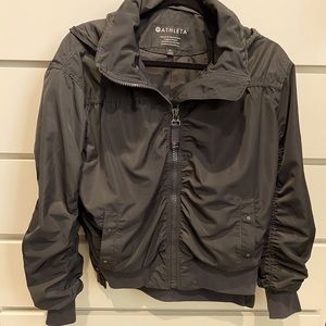 Athleta Nylon Bomber Jacket